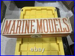 Antique 1937 Marine Models Sea Witch Solid Hull Wood Ship Model NIB