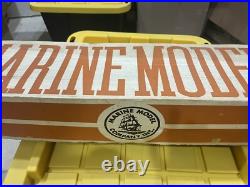 Antique 1937 Marine Models Sea Witch Solid Hull Wood Ship Model NIB