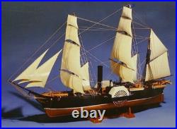 Aoshima 1/150 black ships Susquehanna model kit large sailing ship No. 10 Aoshima 1/150 black ships Susquehanna model kit large sailing ship No. 10