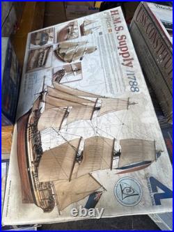 Artesania Latina 156 H. M. S. Supply 1788 1st Fleet Wood Ship Model 22417 New