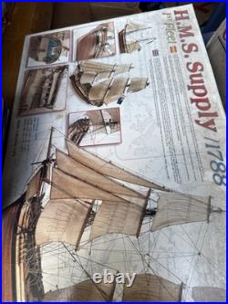 Artesania Latina 156 H. M. S. Supply 1788 1st Fleet Wood Ship Model 22417 New