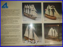 Artesania Latina 1/115 Bluenose Wooden Ship Schooner Model Kit 19.3 L x 14.5 H
