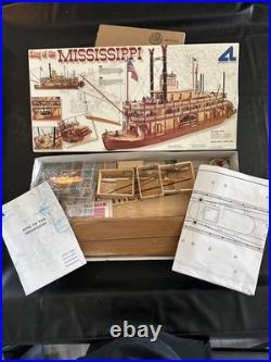 Artesania Latina King of the Mississippi 20505 180 Wood Ship Model Kit Spain