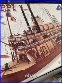 Artesania Latina King of the Mississippi 20505 180 Wood Ship Model Kit Spain