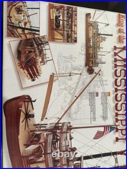 Artesania Latina King of the Mississippi 20505 180 Wood Ship Model Kit Spain Artesania Latina King of the Mississippi 20505 180 Wood Ship Model Kit Spain
