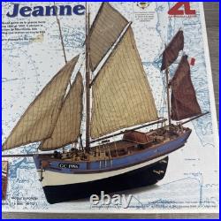 Artesania Latina Model Kit Marie Jeanne French Fishing Boat 150 New Open Box Artesania Latina Model Kit Marie Jeanne French Fishing Boat 150 New Open Box