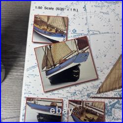 Artesania Latina Model Kit Marie Jeanne French Fishing Boat 150 New Open Box Artesania Latina Model Kit Marie Jeanne French Fishing Boat 150 New Open Box