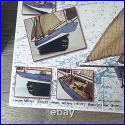 Artesania Latina Model Kit Marie Jeanne French Fishing Boat 150 New Open Box Artesania Latina Model Kit Marie Jeanne French Fishing Boat 150 New Open Box