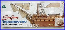 Artesania Latina San Juan Nepomuceno Model Ship Kit Scale 1/90 Complete