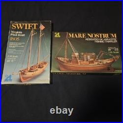 Artesania Latina Swift And Mare Nostrum Wooden Boat Model Kit