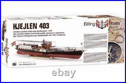 BB403 HJEJLEN, Model Steam Ship Scale 133, Wooden Building Kit