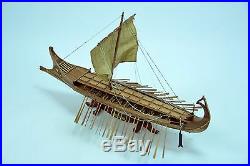 BIREME Ancient Ship 32 Handcrafted Wooden Ship Model