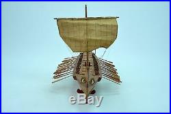 BIREME Ancient Ship 32 Handcrafted Wooden Ship Model