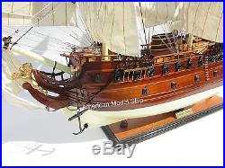 BONHOMME RICHARD Tall Ship Model 38 Handmade Wooden Model Boat NEW