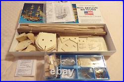 BON HOMME RICHARD 1770 Aeropiccola wood model ship kit, Rare