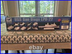 BRONCO MODELS 1/350 Scale USS San Diego LPD-22 NB5038 Brand New