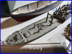 Balboa Scale Models Japanese Cargo Ship Kit Brass/Composite withBlueprints & Box