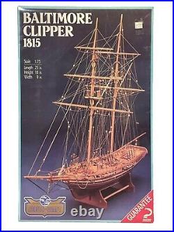 Baltimore Clipper 1815 By Aristo-Craft 175 Scale Dapper Tom Wood Ship Model Kit