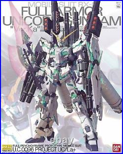 Bandai RX-0 Full Armor Unicorn Gundam Ver. Ka MG 1/100 Model Kit US Fast Ship