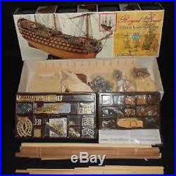 Beautiful, High Quality Wooden Model Ship Kit by Mamoli the Royal Louis