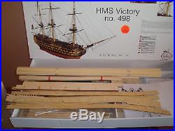Beautiful, brand new wooden model ship kit by Billing Boats the HMS Victory