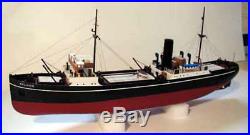 Beautiful, brand new wooden model ship kit by Deans Marine the SS Redshanks