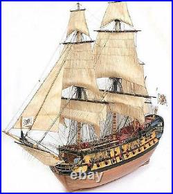 Beautiful, brand new wooden model ship kit by OcCre the Nuestra Senora