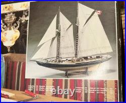 Billing Boats 1100 Bluenose II Serie 600 Wooden Model Kit ©1982 Made in Denmark