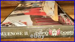 Billing Boats 1100 Bluenose II Serie 600 Wooden Model Kit ©1982 Made in Denmark