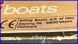Billing Boats 1100 Bluenose II Serie 600 Wooden Model Kit ©1982 Made in Denmark