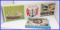 Billing Boats 465 Jylland Steam Frigate with Fittings, Wood Boat Kit 1/100 Scale