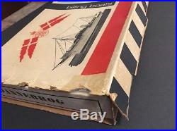 Billing Boats KONGESKIBET DANNEBROG vintage model ship kit #410