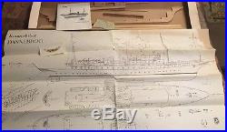 Billing Boats KONGESKIBET DANNEBROG vintage model ship kit #410