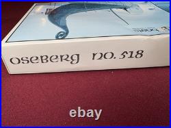 Billing Boats Model No. 518 1982 Viking Boat Oseberg 1/25 Scale As Original