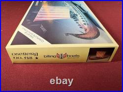 Billing Boats Model No. 518 1982 Viking Boat Oseberg 1/25 Scale As Original