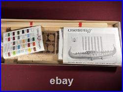 Billing Boats Model No. 518 1982 Viking Boat Oseberg 1/25 Scale As Original