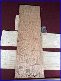 Billing Boats Model No. 518 1982 Viking Boat Oseberg 1/25 Scale As Original
