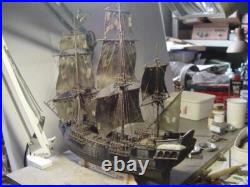 Black Pearl 196 413mm Ultimate Version Wooden Ship Model Kits Shicheng