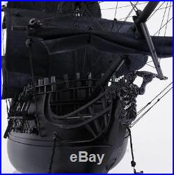 Black Pearl, Pirate Ship Privateer, Smuggler, Beautiful 35 Wooden Model Built
