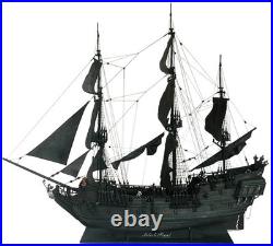 Black Pearl Ship Boat Building Kits Caribbean Pirate DIY Wooden Unassembled
