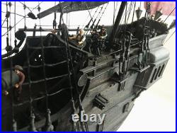 Black Pearl Ship Boat Building Kits Caribbean Pirate DIY Wooden Unassembled