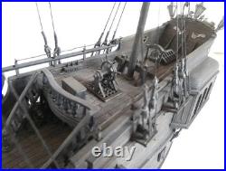 Black Pearl Ship Boat Building Kits Caribbean Pirate DIY Wooden Unassembled