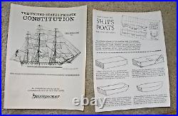 BlueJacket Shipcrafters 18 USS Constitution Old Ironsides Wooden Ship Model Kit