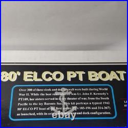BlueJacket Shipcrafters 80' ELCO PT Boat Model Kit #1005 New Open Box Complete