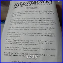 BlueJacket Shipcrafters 80' ELCO PT Boat Model Kit #1005 New Open Box Complete