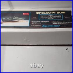 BlueJacket Shipcrafters 80' ELCO PT Boat Model Kit #1005 New Open Box Complete