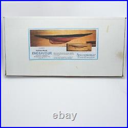 Blue Jacket Ship Crafters Half Hull Model Endeavour Ship Kit K1060 Blue Jacket Ship Crafters Half Hull Model Endeavour Ship Kit K1060