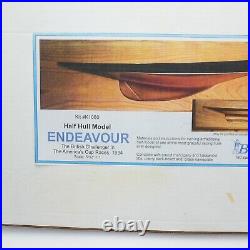 Blue Jacket Ship Crafters Half Hull Model Endeavour Ship Kit K1060 Blue Jacket Ship Crafters Half Hull Model Endeavour Ship Kit K1060