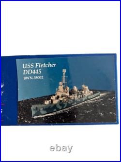 Blue Water Navy USS Fletcher DD 445 Resin Ship Model Kit 1/350