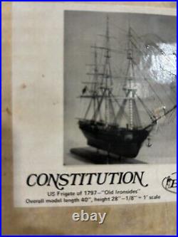 Blue jacket ship crafters constitution 1797 model ship kit